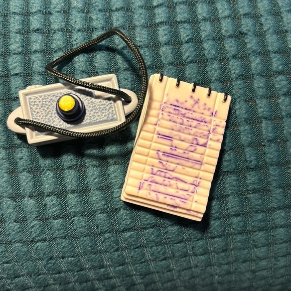 VTG Viacom 1999 The Wild Thornberrys Eliza Doll 7.5” Backpack Camera Notepad - Picture 9 of 9